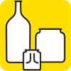 GLASS container icon